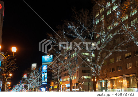 札幌の夜景 イルミネーション 札幌の夜景 イルミネーション 46973732