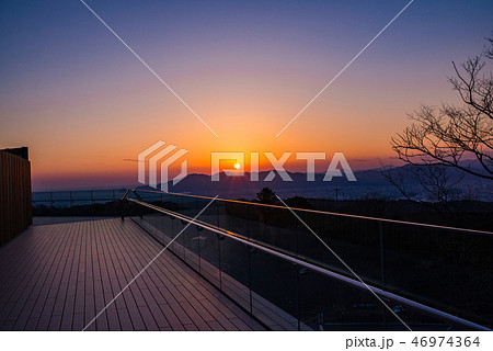 （静岡県）日本平夢テラス　夕景 46974364