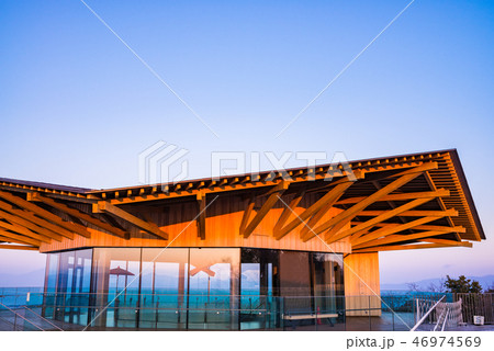 （静岡県）日本平夢テラス　夕景 46974569