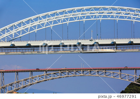 西海橋と新西海橋　【長崎県西海市佐世保市】 46977291