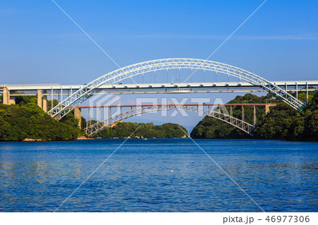 西海橋と新西海橋　【長崎県西海市佐世保市】 46977306