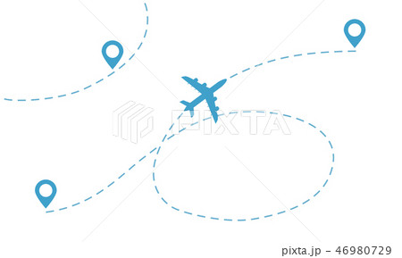 Airplane line path 46980729