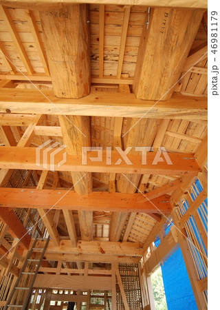 小屋組み構造 46981179