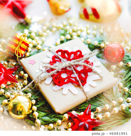 Christmas and New Year decorations 46981991