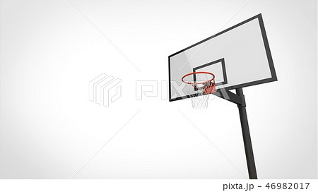 バスケットボール ゴール 右のイラスト素材