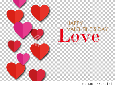 PapercutHearts&GreetingOfValentinesDay 46982121