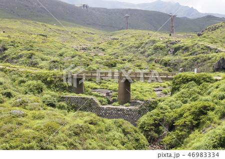 阿蘇山　南阿蘇村　九州 46983334