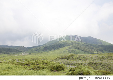 阿蘇山　南阿蘇村　九州 46983345