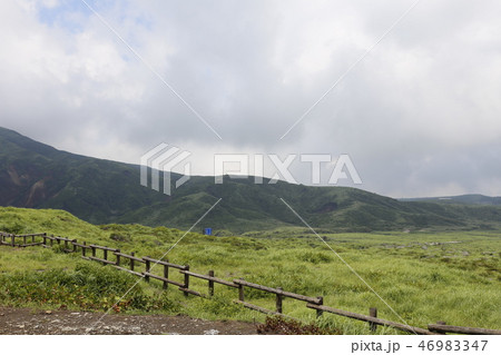 阿蘇山　南阿蘇村　九州 46983347