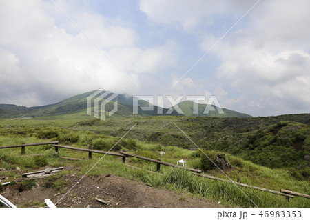 阿蘇山　南阿蘇村　九州 46983353