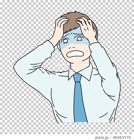 一個蒼白的男性 46983570
