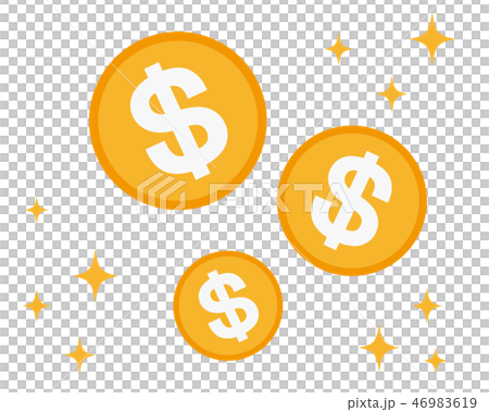 錢硬幣金美元 錢硬幣金美元 46983619
