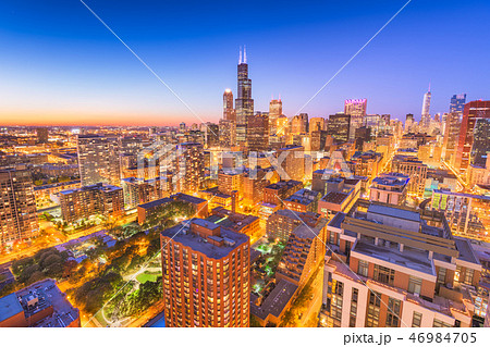 Chicago, Illinois, USA Skyline Chicago, Illinois, USA Skyline 46984705