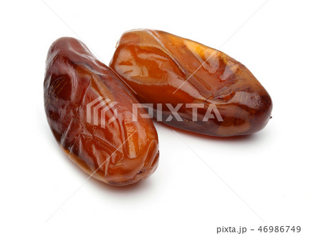 Date fruit isolated on white background 46986749