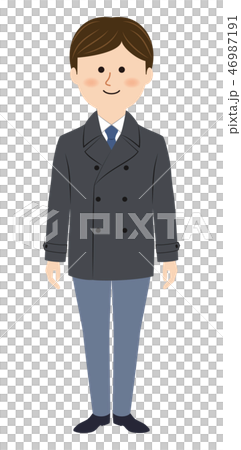 ビジネスマン　Pコート 46987191