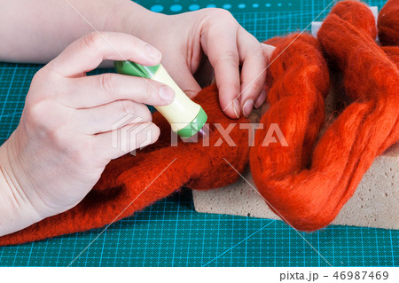 craftsman binding fibers with felting punch craftsman binding fibers with felting punch 46987469