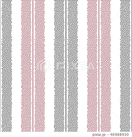 Dotted stripes vector seamless pattern. Abstract dots texture for surface design, textile, wrapping 46988930