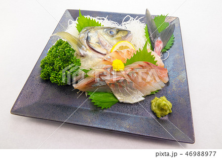 しまあじのお刺身 姿造り しまあじのお刺身 姿造り 46988977