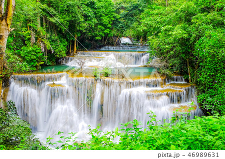 Huai Mae Khamin Waterfall Huai Mae Khamin Waterfall 46989631