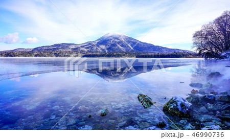 阿寒湖畔 雄阿寒岳 16:9 阿寒湖畔 雄阿寒岳 16:9 46990736