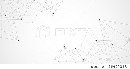 Abstract connecting dots and lines Abstract connecting dots and lines 46992018