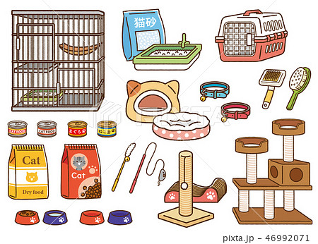 ねこ　飼育セット 46992071