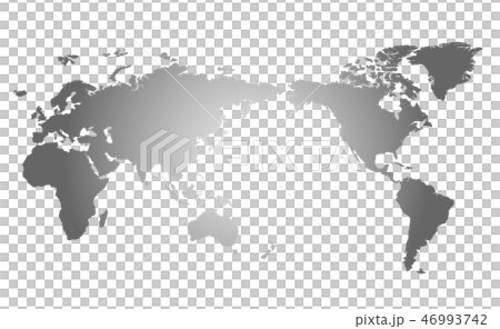 世界地図　World Map Vector 46993742