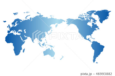 世界地図　World Map Vector 46993882