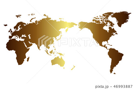 世界地図　World Map Vector 46993887