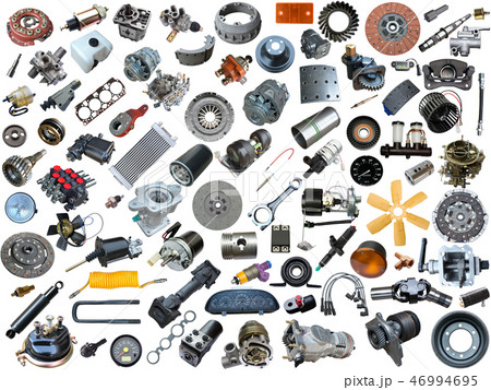 Auto spare parts car on Auto spare parts car on 46994695