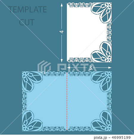 Template greeting congratulatory card  46995199