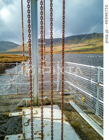 The Storr Lochs hydroelectric power station nestled under the mountains of the Trotternish Peninsula The Storr Lochs hydroelectric power station nestled under the mountains of the Trotternish Peninsula 46996750