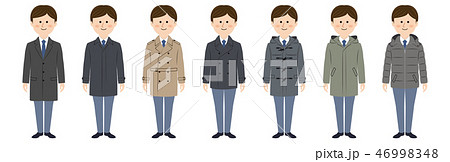 ビジネスマン 定番コート　7種セット 46998348