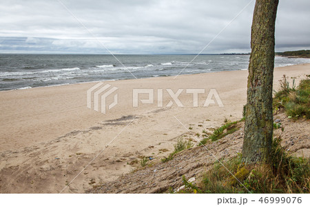 seascape on gloomy autumn day 46999076