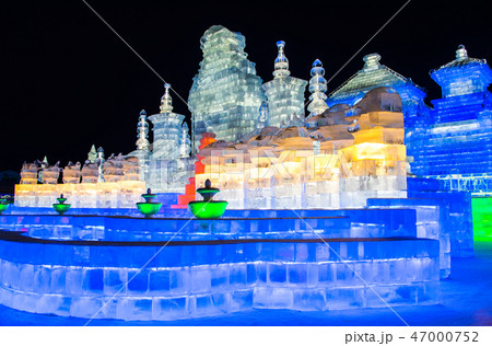 Harbin International Ice and Snow Festival，China 47000752