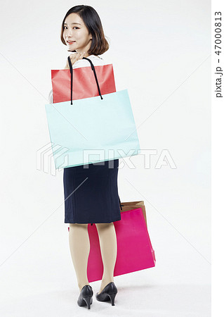 ショッピング 買い物 ショッピングバッグ 47000813