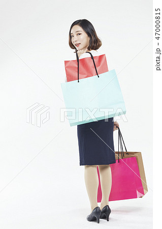 ショッピング 買い物 ショッピングバッグ 47000815