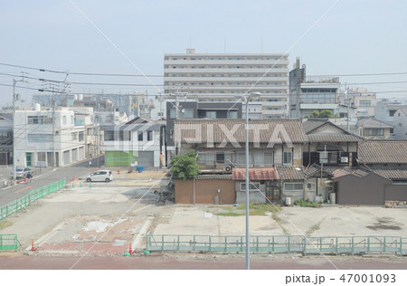 window on city outside at Kagawa Prefecture 47001093