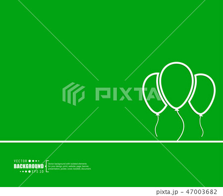 Abstract creative concept vector line draw background for web, mobile app, illustration template 47003682