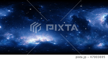 360 degree space nebula panorama 47003695
