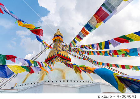 Boudhanath Stupa in Kathmandu, Nepal Boudhanath Stupa in Kathmandu, Nepal 47004041