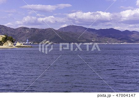 岡山 玉野市 日之出公園からの田井港 岡山 玉野市 日之出公園からの田井港 47004147