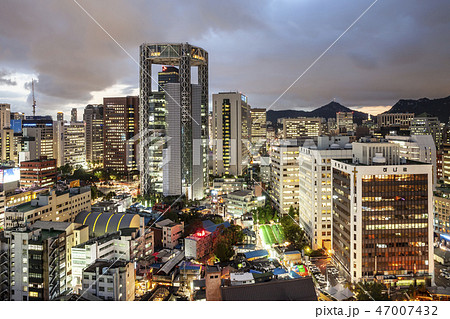ソウル 風景 都心 47007432