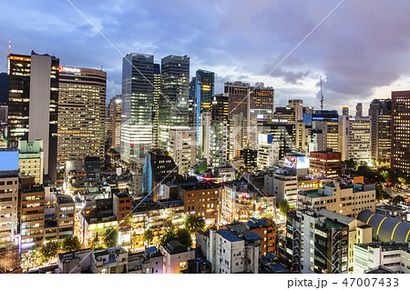 ソウル 風景 都心 47007433