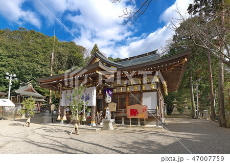 【恩智神社 拝殿】 (高解像度版) 大阪府八尾市恩智中町 47007759