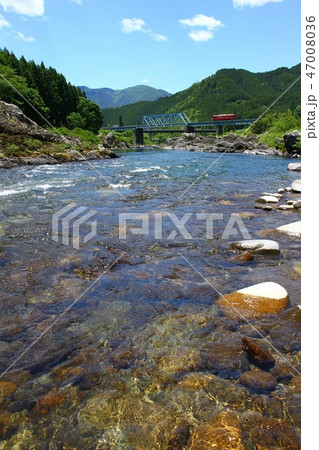 夏の長良川鉄道 47008036