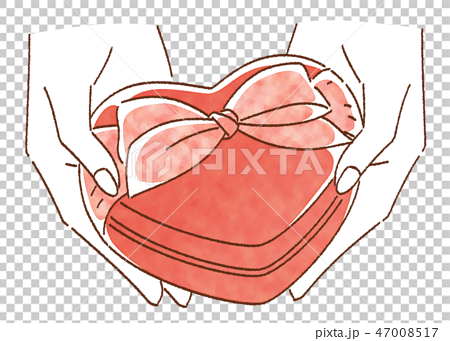 Valentine S Day Woman Hand Passing Chocolate Stock Illustration