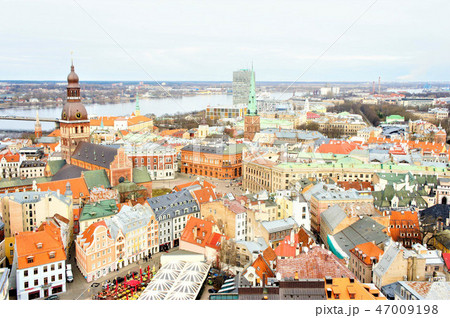 リガ旧市街（ラトビア） 47009198