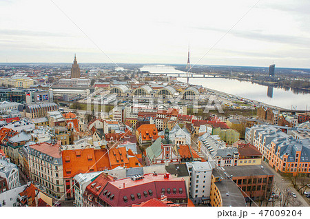 リガ旧市街（ラトビア） 47009204