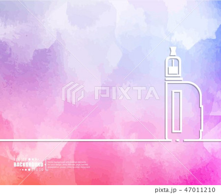 Abstract creative concept vector line draw background for web, mobile app, illustration template 47011210
